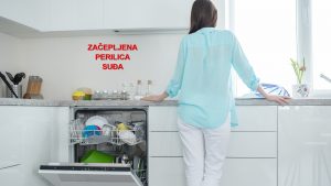 Začepljena perilica suđa